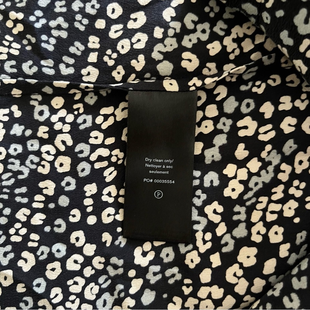 Rag & Bone Silk Leopard Print Cami - Picture 6 of 6